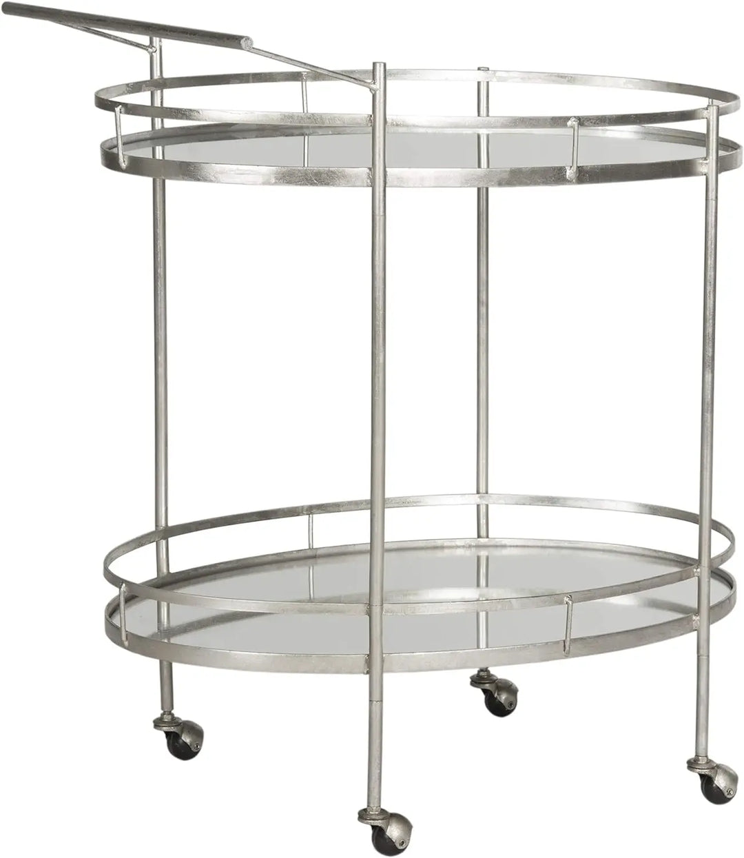 Dante Silver Bar Cart