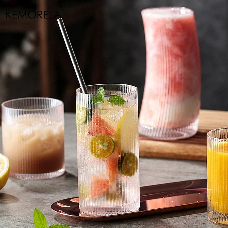 Mandi Ribbed Cocktail Glass, Set of 4
