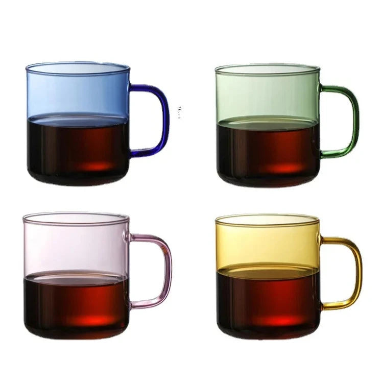Sofia Colored Glass Mug