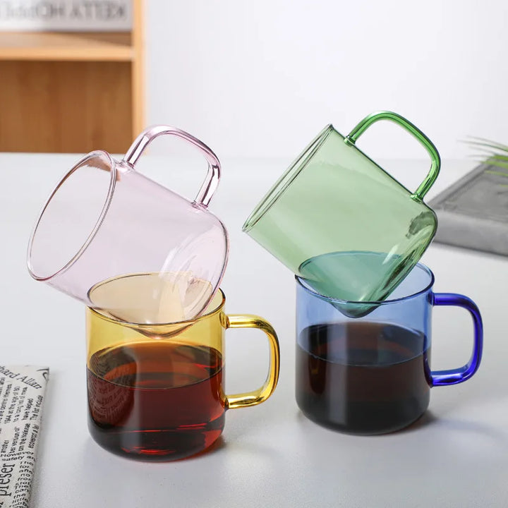 Sofia Colored Glass Mug