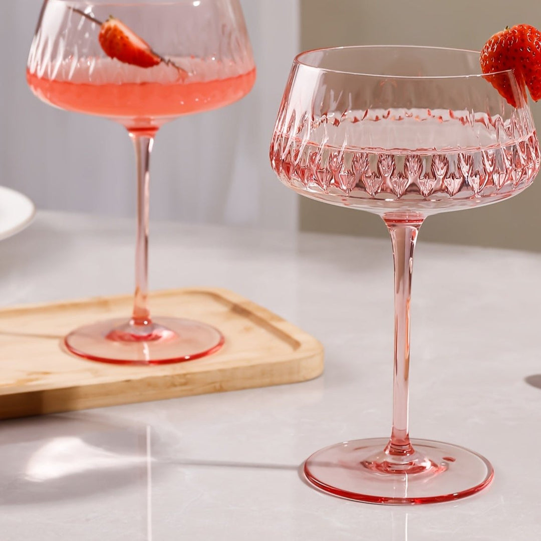Penelope Pink Coupe, Set of 6