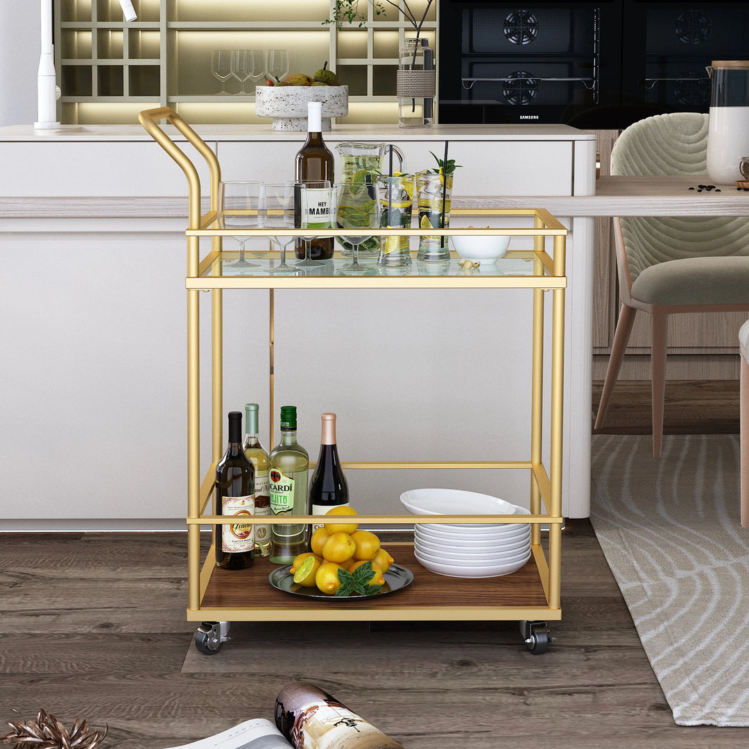 Reyna 2 Tier Bar Cart