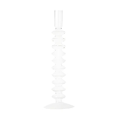 Fauna Glass Candlestick Holder