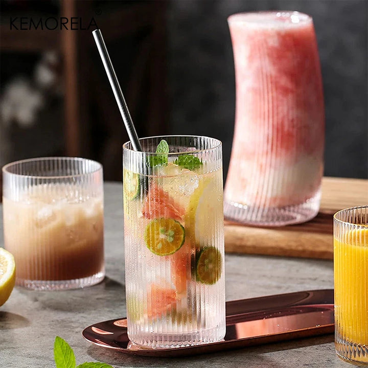 Mandi Ribbed Cocktail Glass, Set of 4