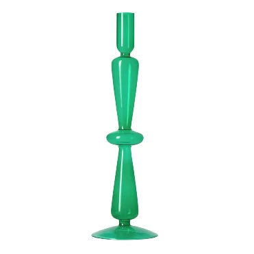 Fauna Glass Candlestick Holder