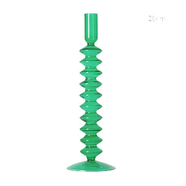 Fauna Glass Candlestick Holder