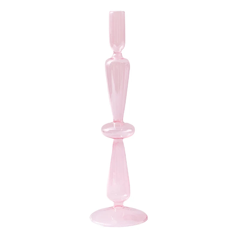 Fauna Glass Candlestick Holder