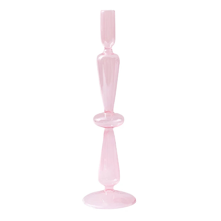 Fauna Glass Candlestick Holder