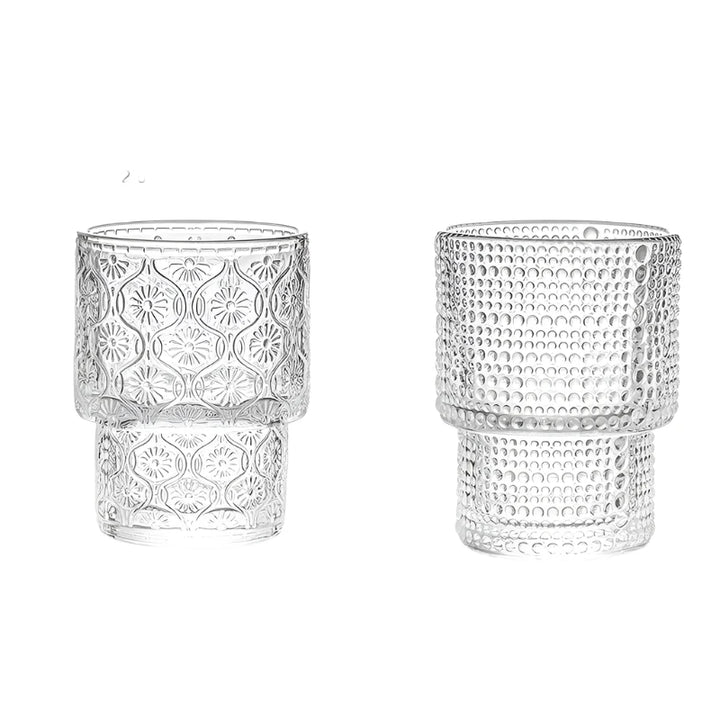 Ellyse Vintage or Dotted Cocktail Glasses, Set of 4