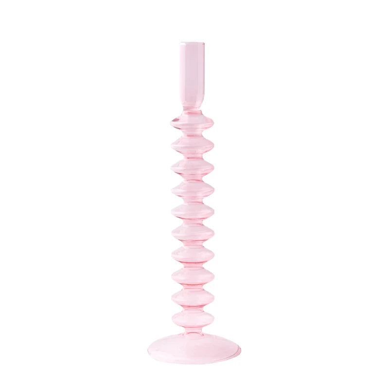 Fauna Glass Candlestick Holder