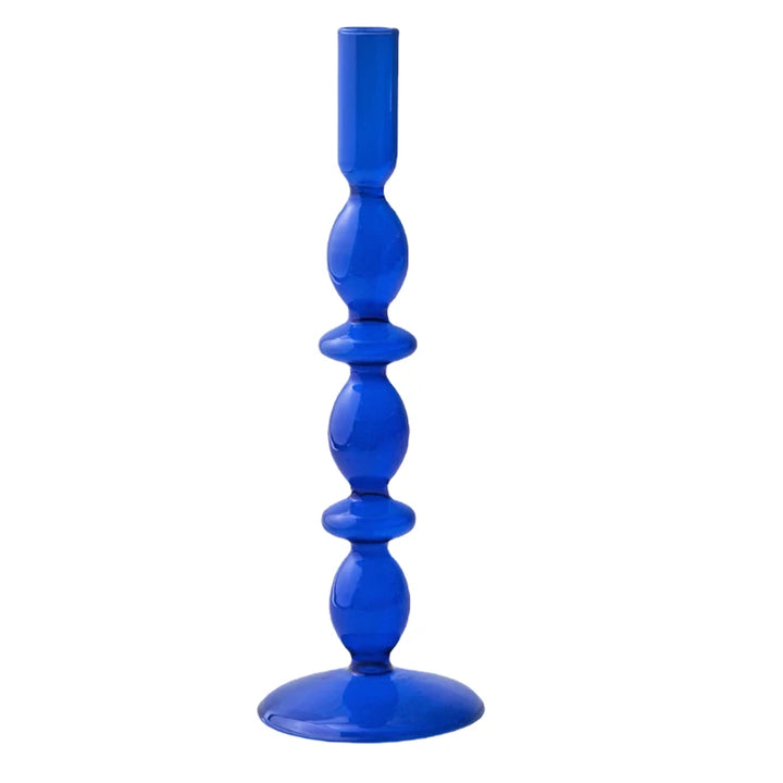Fauna Glass Candlestick Holder