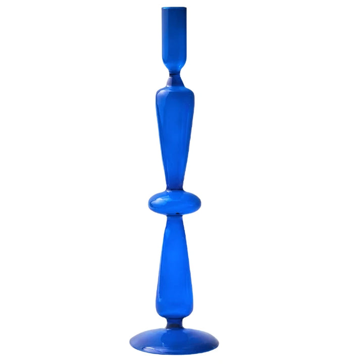 Fauna Glass Candlestick Holder