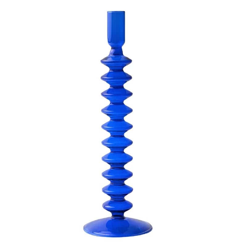 Fauna Glass Candlestick Holder