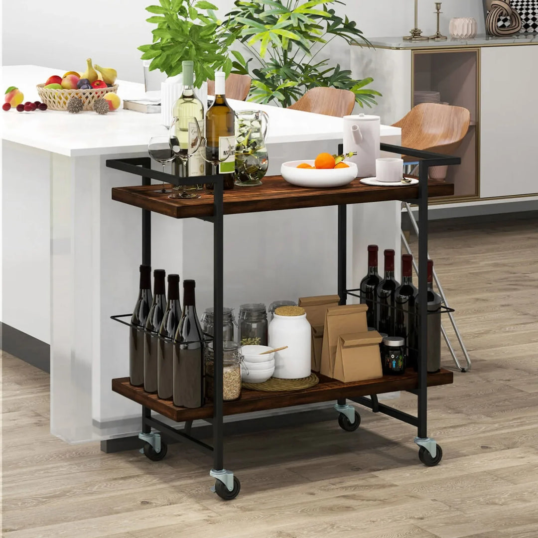 Maeve 2-tier Bar Cart