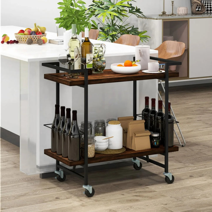 Maeve 2-tier Bar Cart